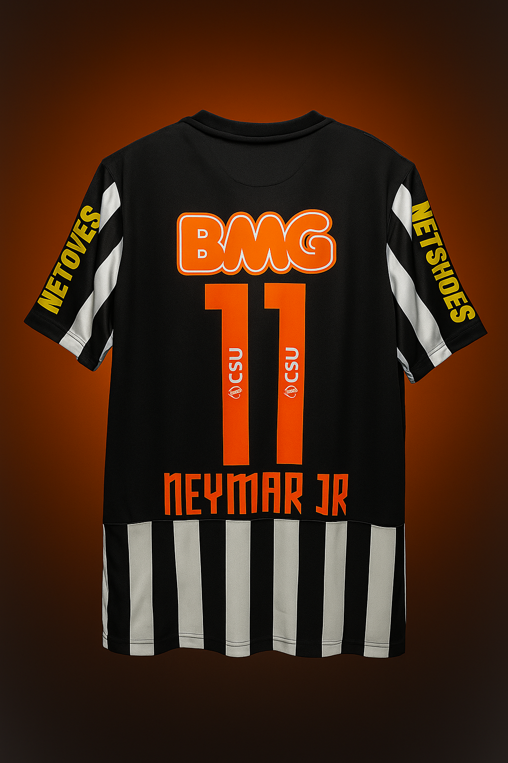 Neymar Jr 2011–2013 Santos Tribute Shirt – Limited Edition Oversized Tee