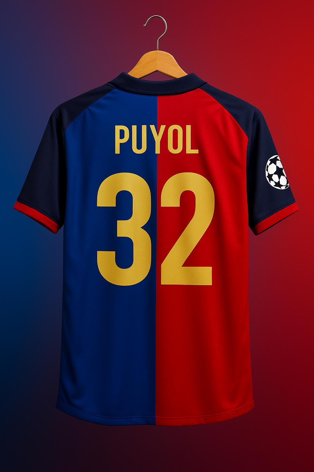 Vintage FC Barcelona Retro Player Jerseys