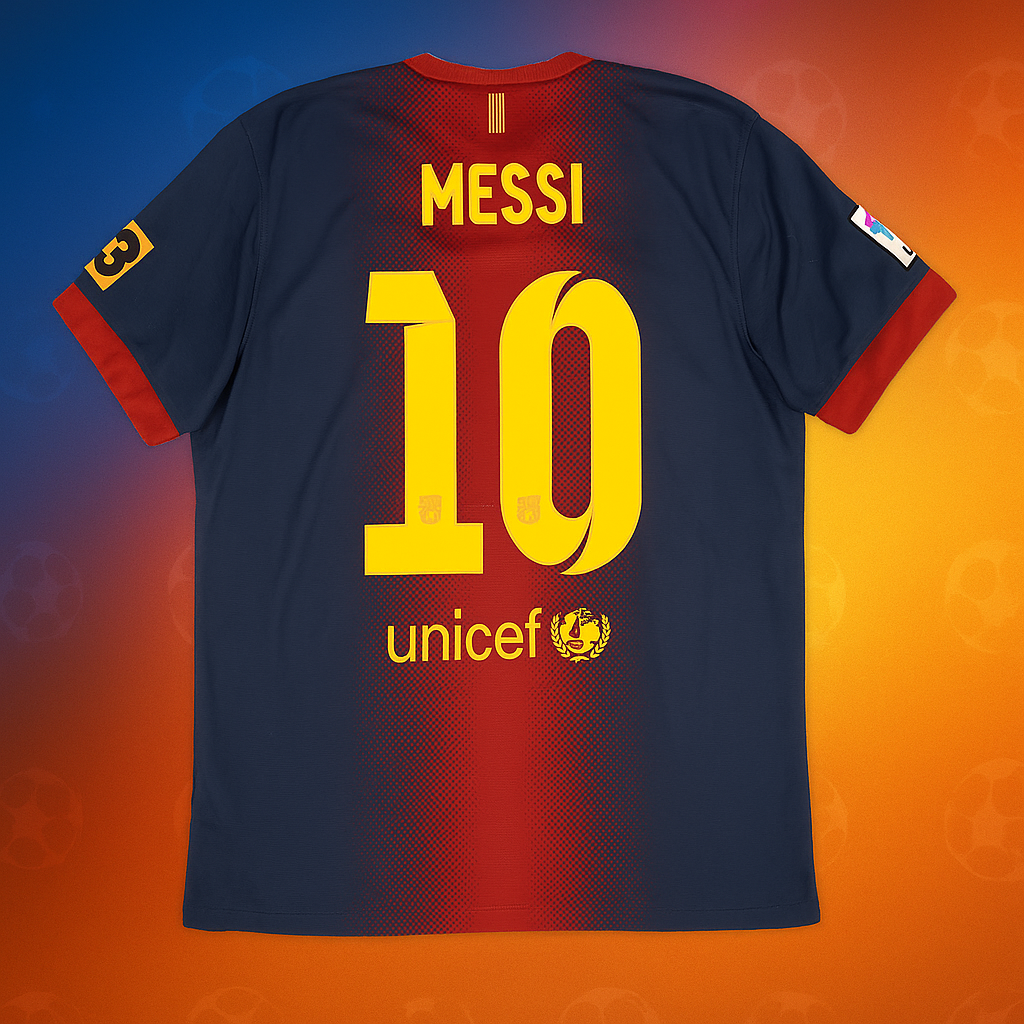 Messi 2012–13 FC Barcelona Retro Jersey