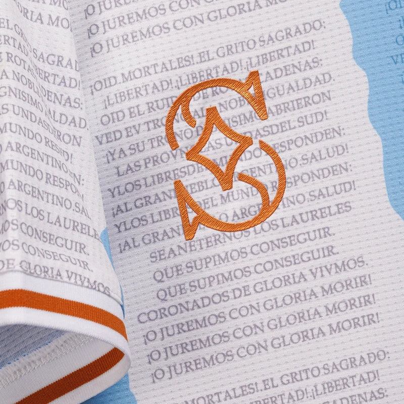 Argentina-Newspaper Football Jersey - HISTORY