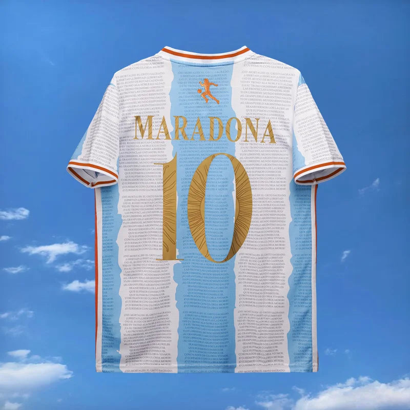 Argentina-Newspaper Football Jersey - HISTORY