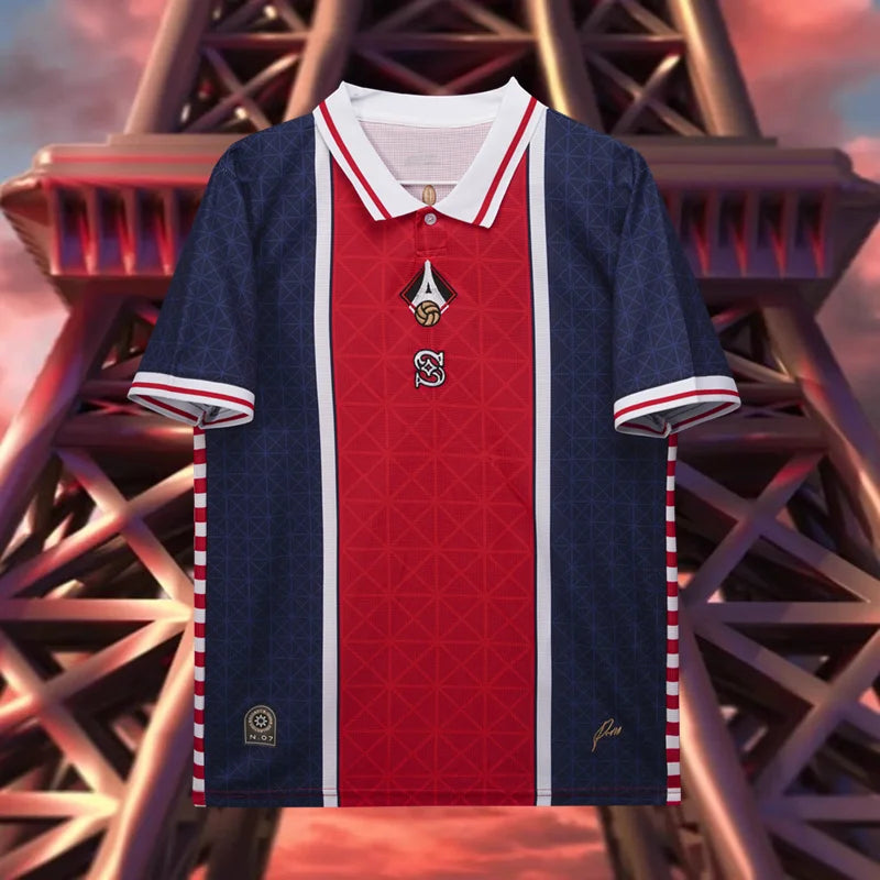 Paris-Inspired PSG Style Football Jersey