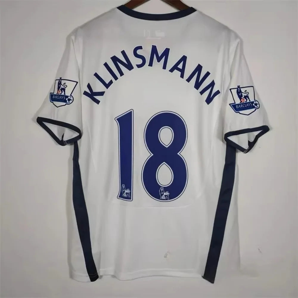 08–09 Tottenham Hotspur Retro Home Jersey – Bale #3 & KLINSMANN #18