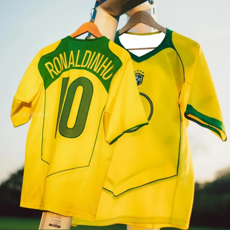 Ronaldinho #10 Performance Football Jersey