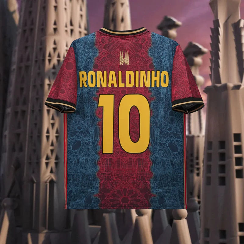 Vintage Barcelona Retro Jersey – Classic Blaugrana Edition